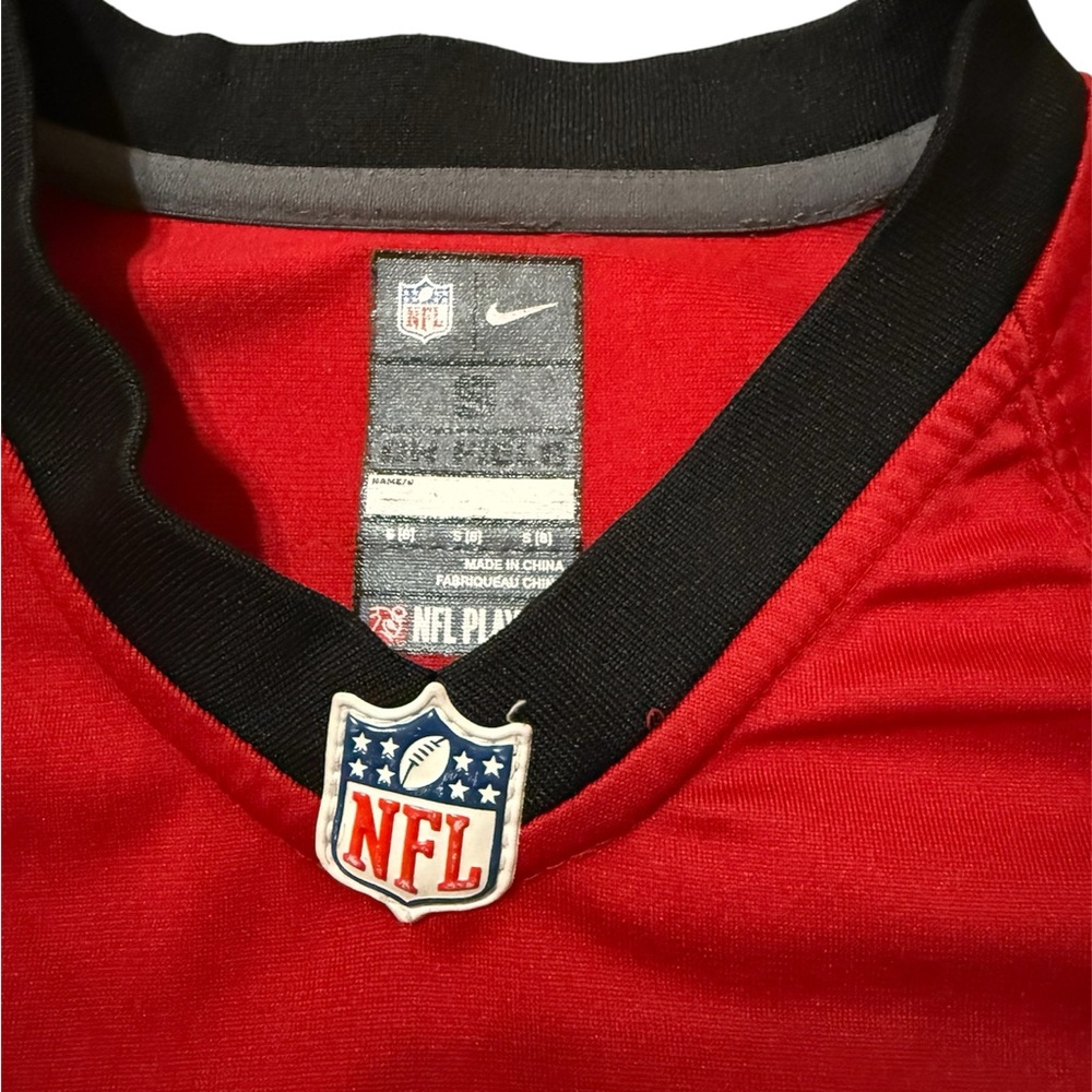 NFL Red and Black Falcons Jersey with Number 11 - Picture 2 of 7
